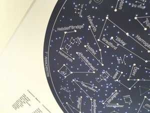 Funny Yorkshire Print 'Star Chart'