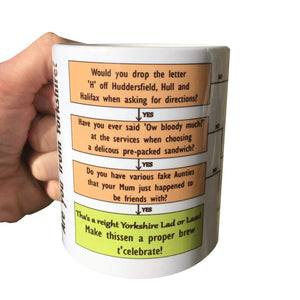 Yorkshire Flowchart Mug
