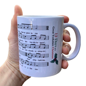 Yorkshire Christmas Song Mug