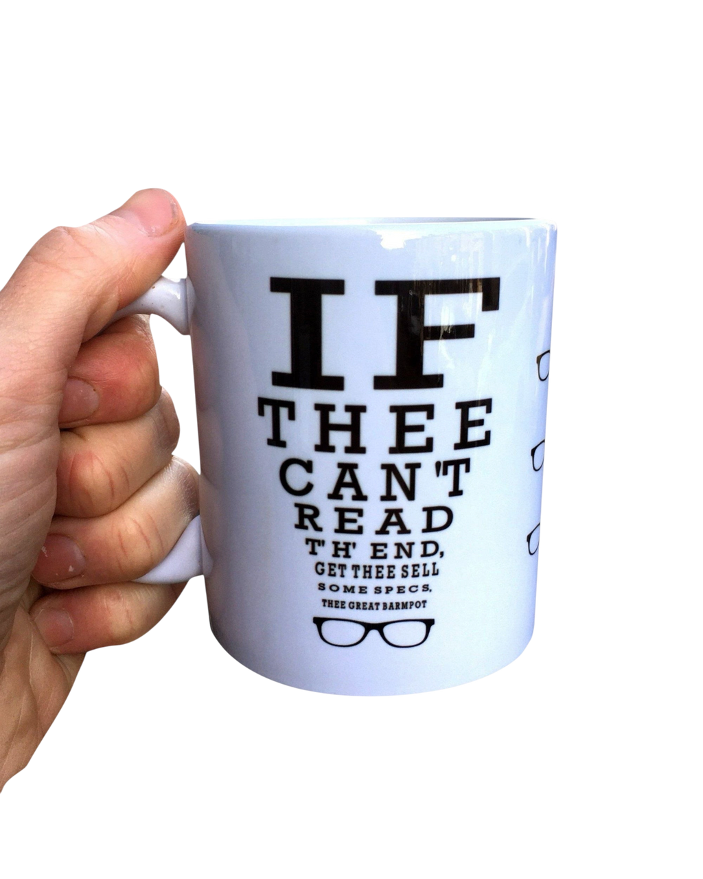 Lancashire Optician Eyetest Mug – Mug only