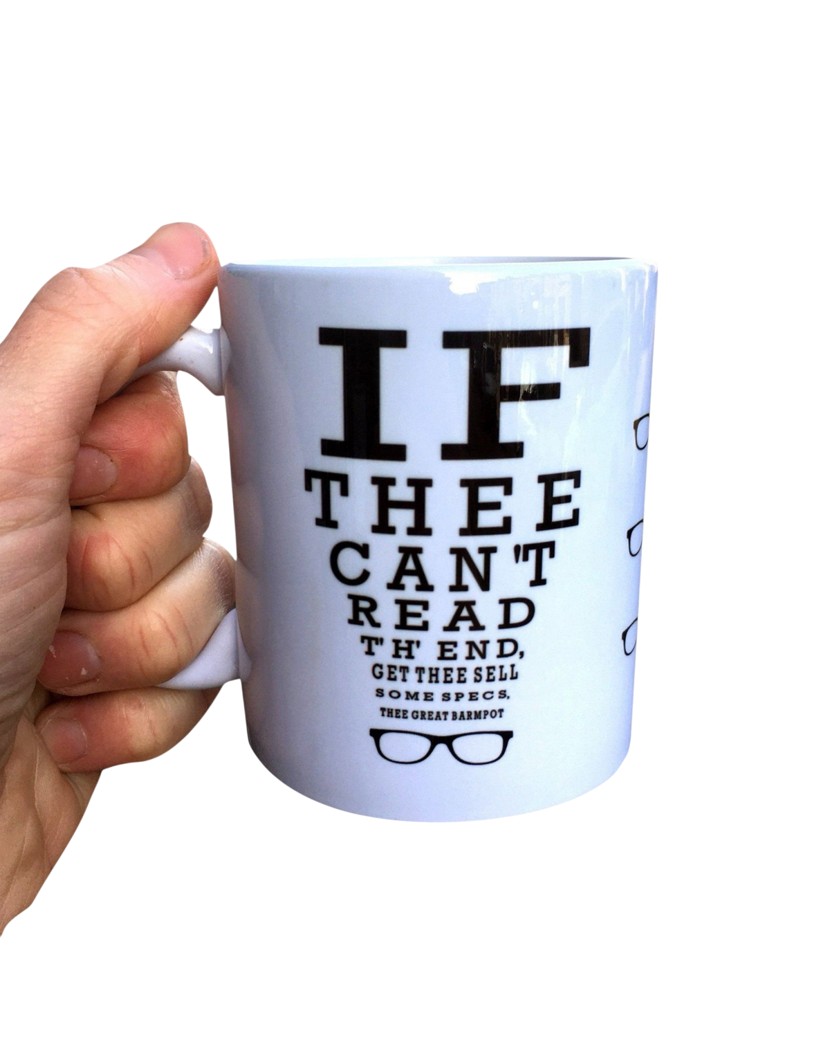 Lancashire Optician Eyetest Mug – Mug only