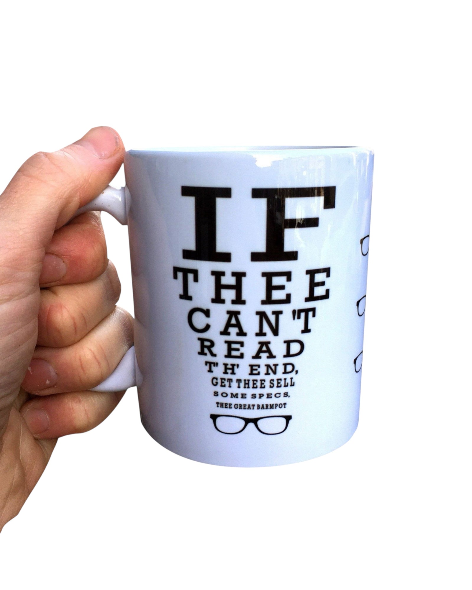 Lancashire Optician Eyetest Mug