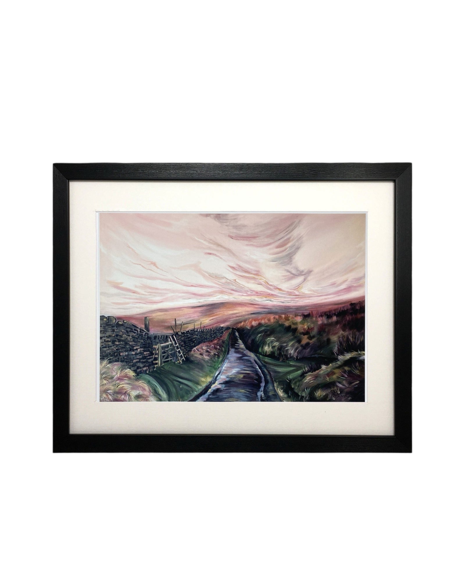 Haworth Bronte Walk Gate Print