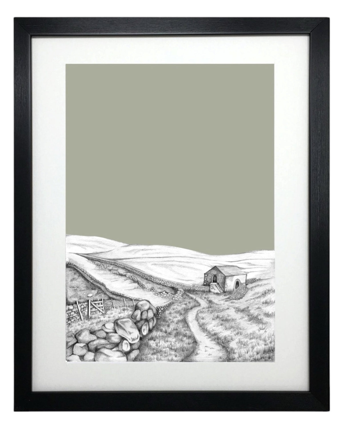 Yorkshire Dales Sketch Print