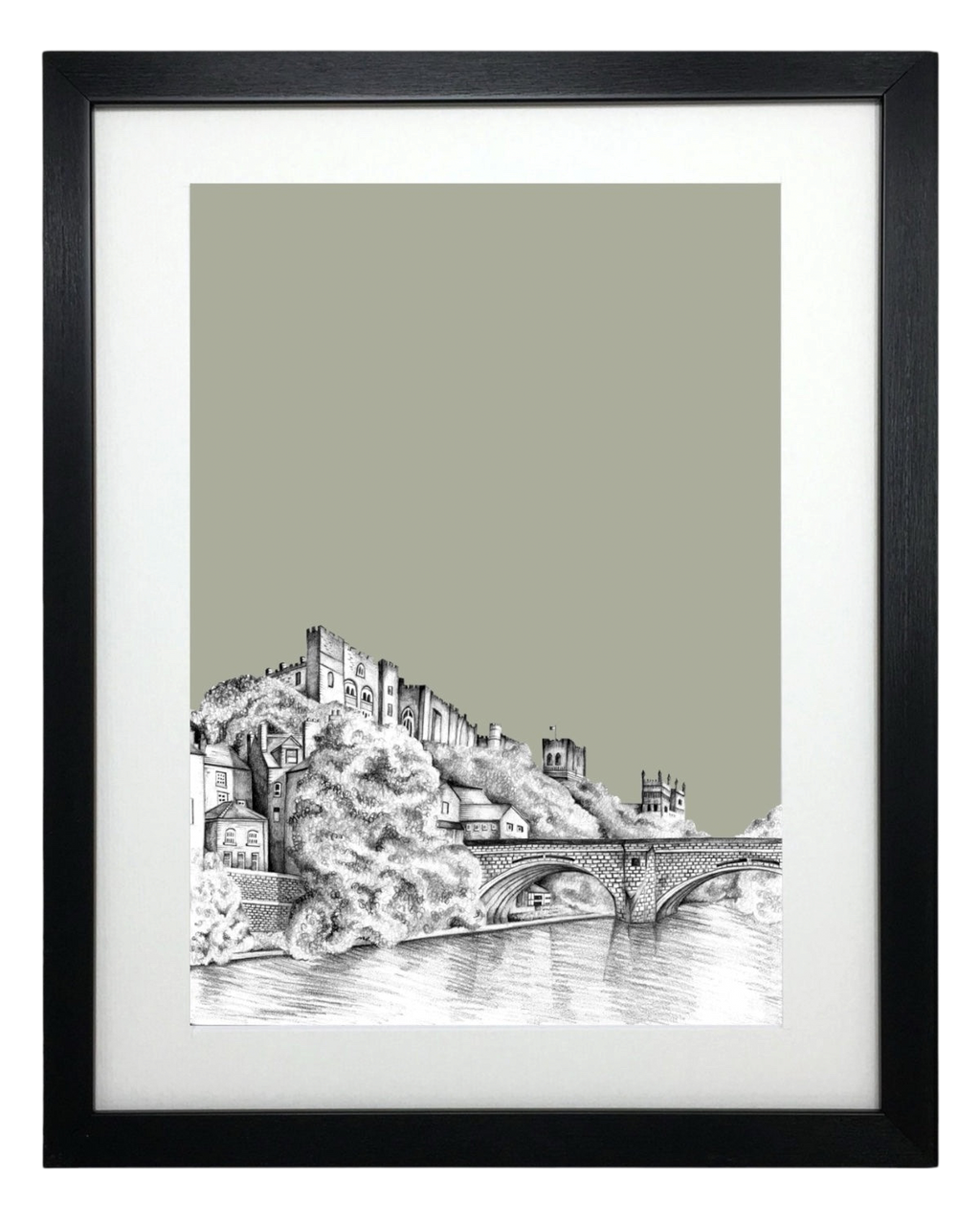 Durham Sketch Print – Unframed Print