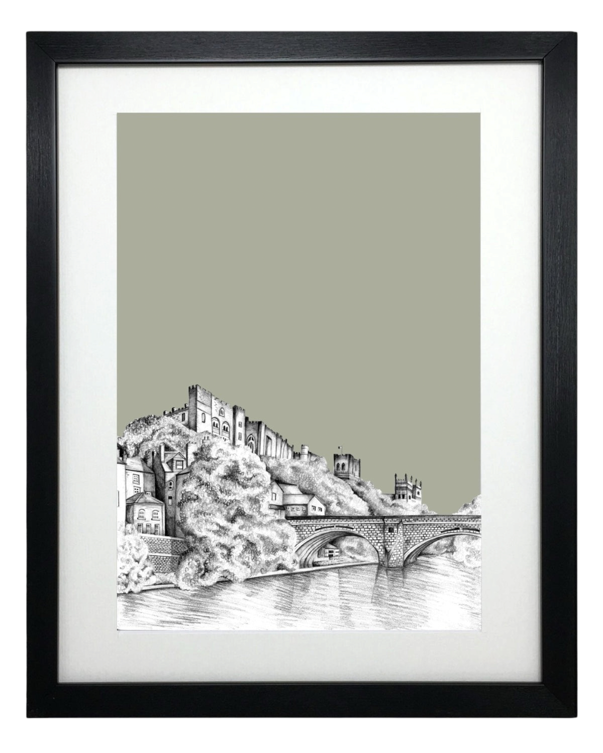 Durham Sketch Print – Unframed Print