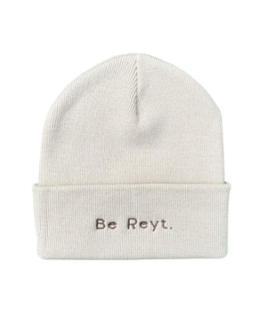 Yorkshire Be Reyt Embroidered Beanie Hat - One Size - 3 Colours