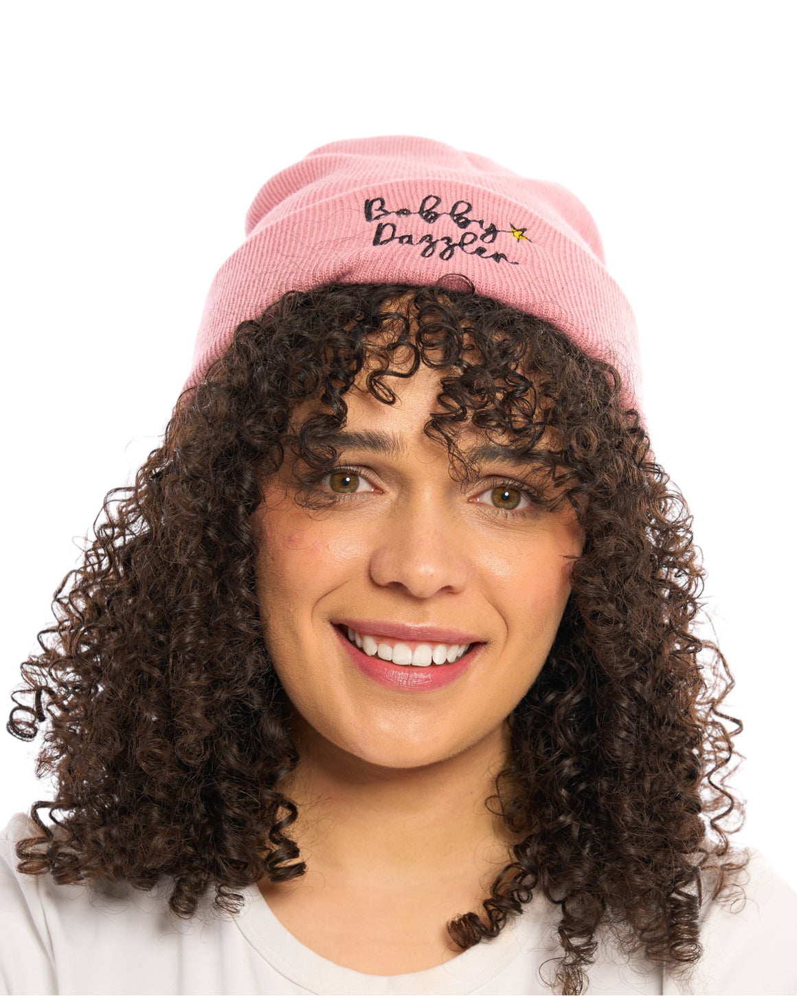 Bobby Dazzler Embroidered Beanie Hat - One Size