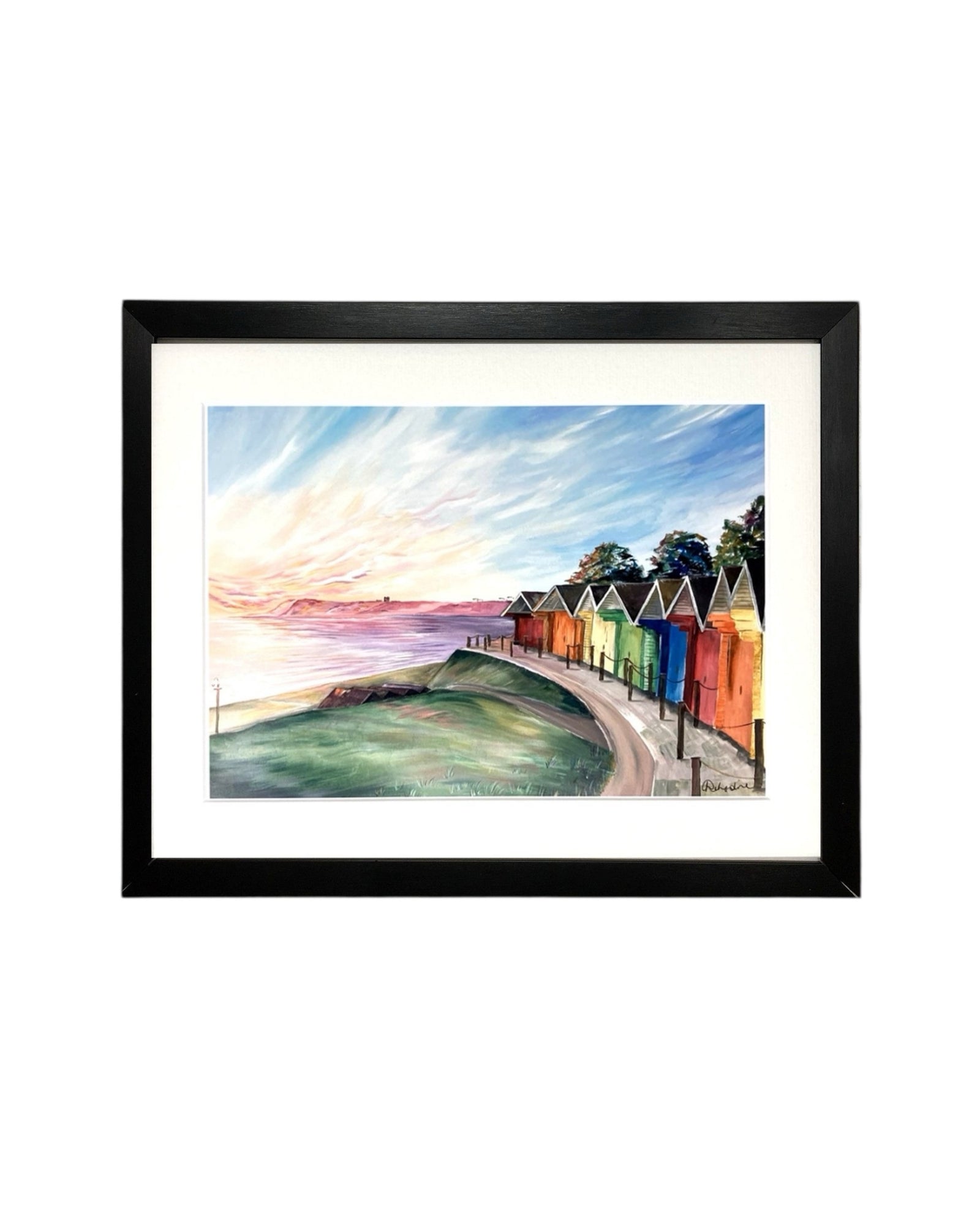 Scarborough Beach North Yorkshire Print