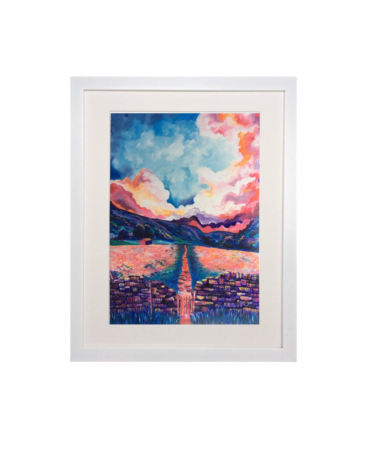 Yorkshire Dales Swaledale Framed Print Framed