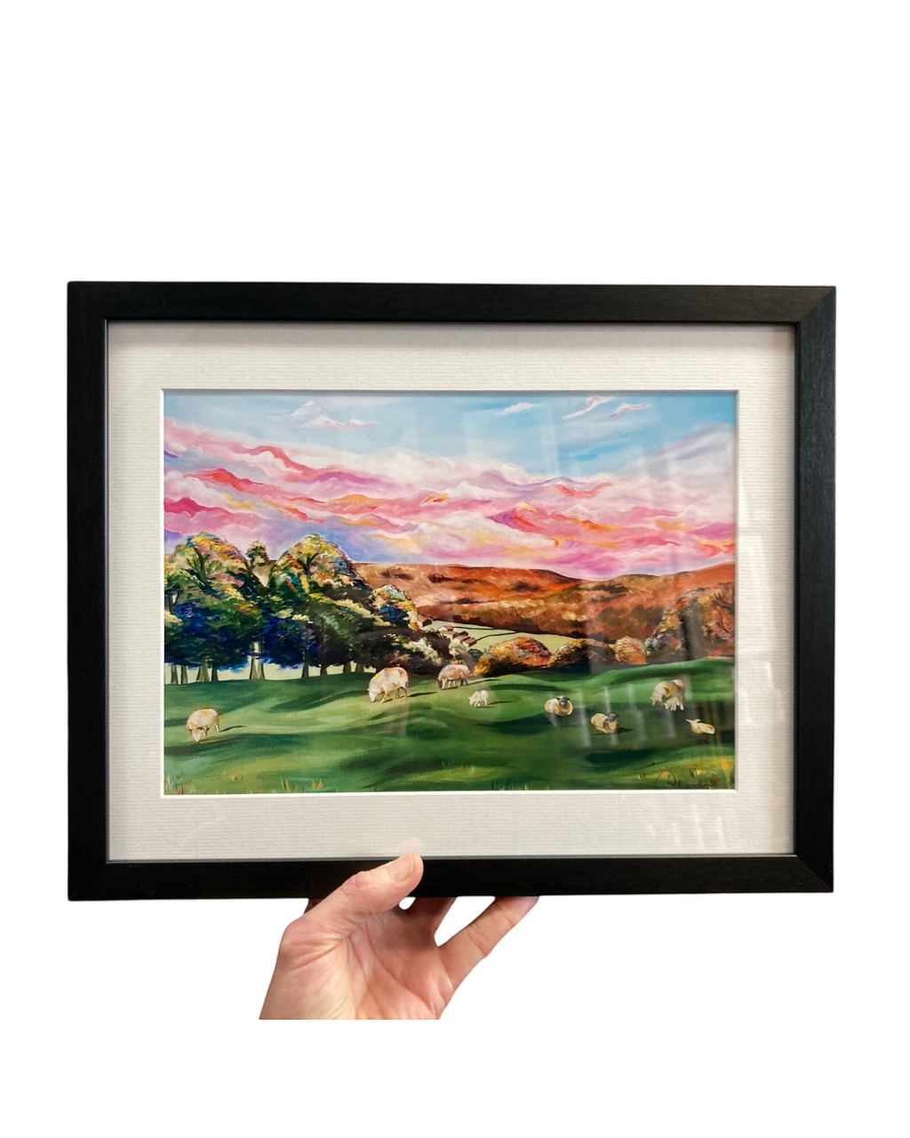 Swaledale Painting Framed Print – Unframed Print