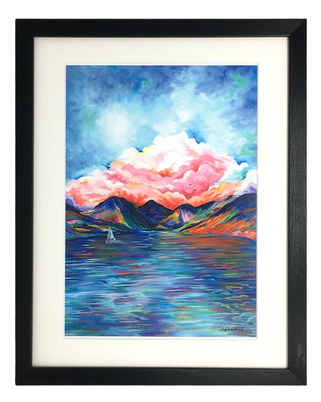 Lake District Wastwater Lake Framed Print – Unframed Print