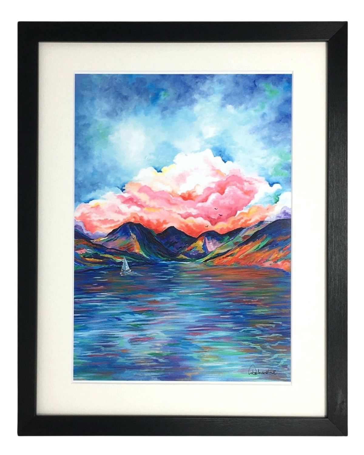 Lake District Wastwater Lake Framed Print – Unframed Print