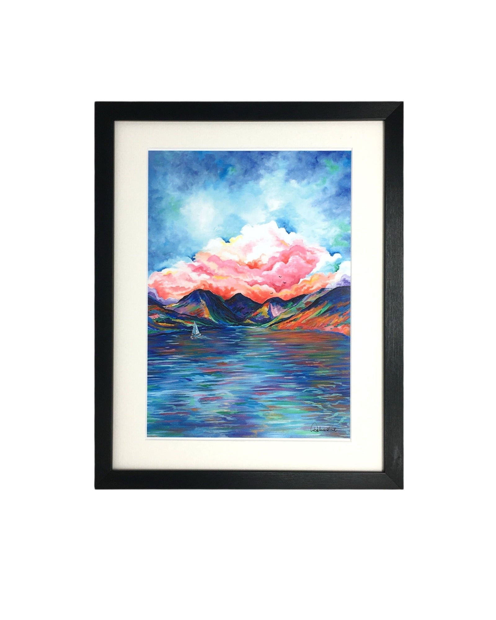 Lake District Wastwater Lake Framed print