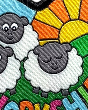 Yorkshire Sheep Iron / Sew on Patch