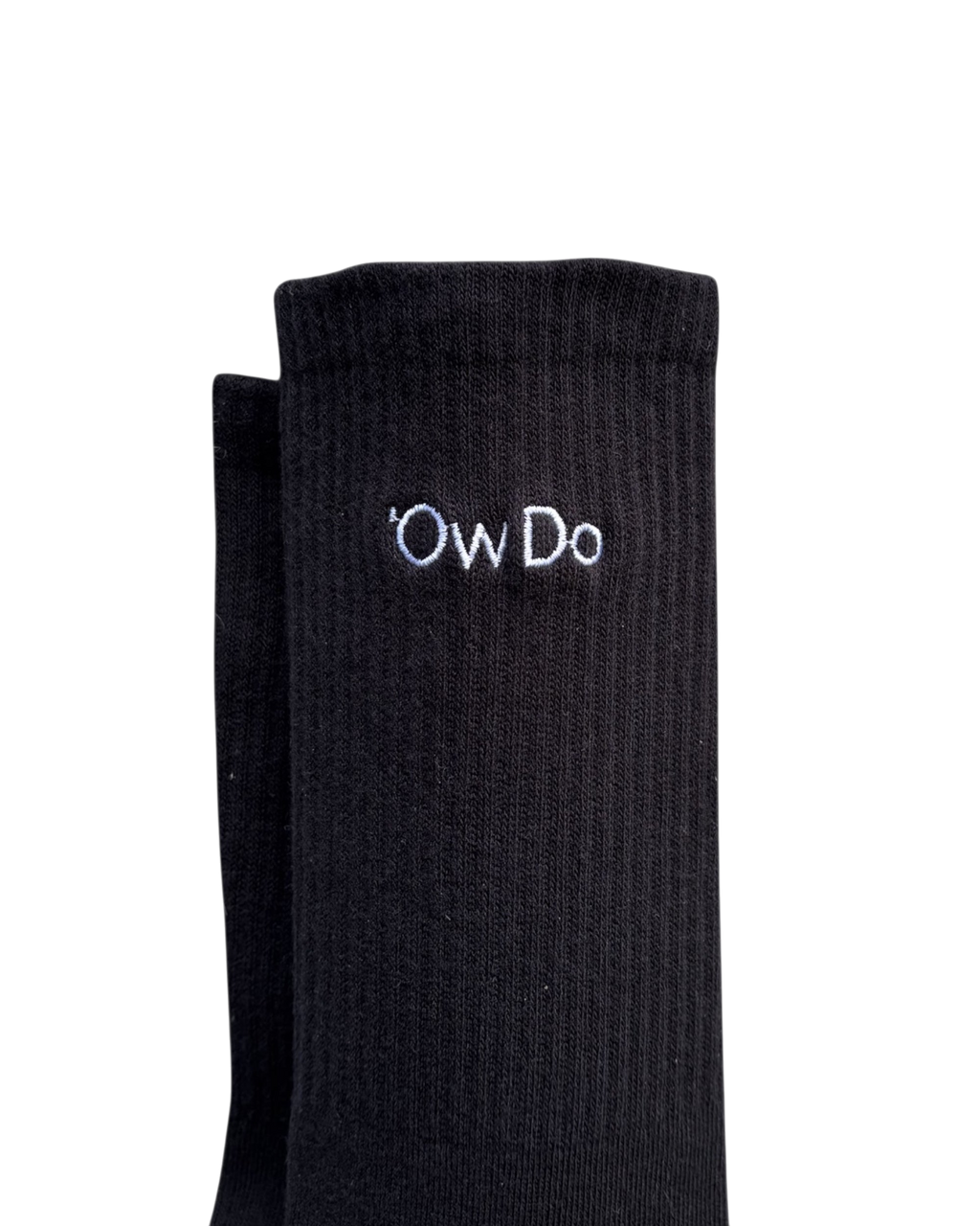 Yorkshire Ow Do Embroidered Crew Socks