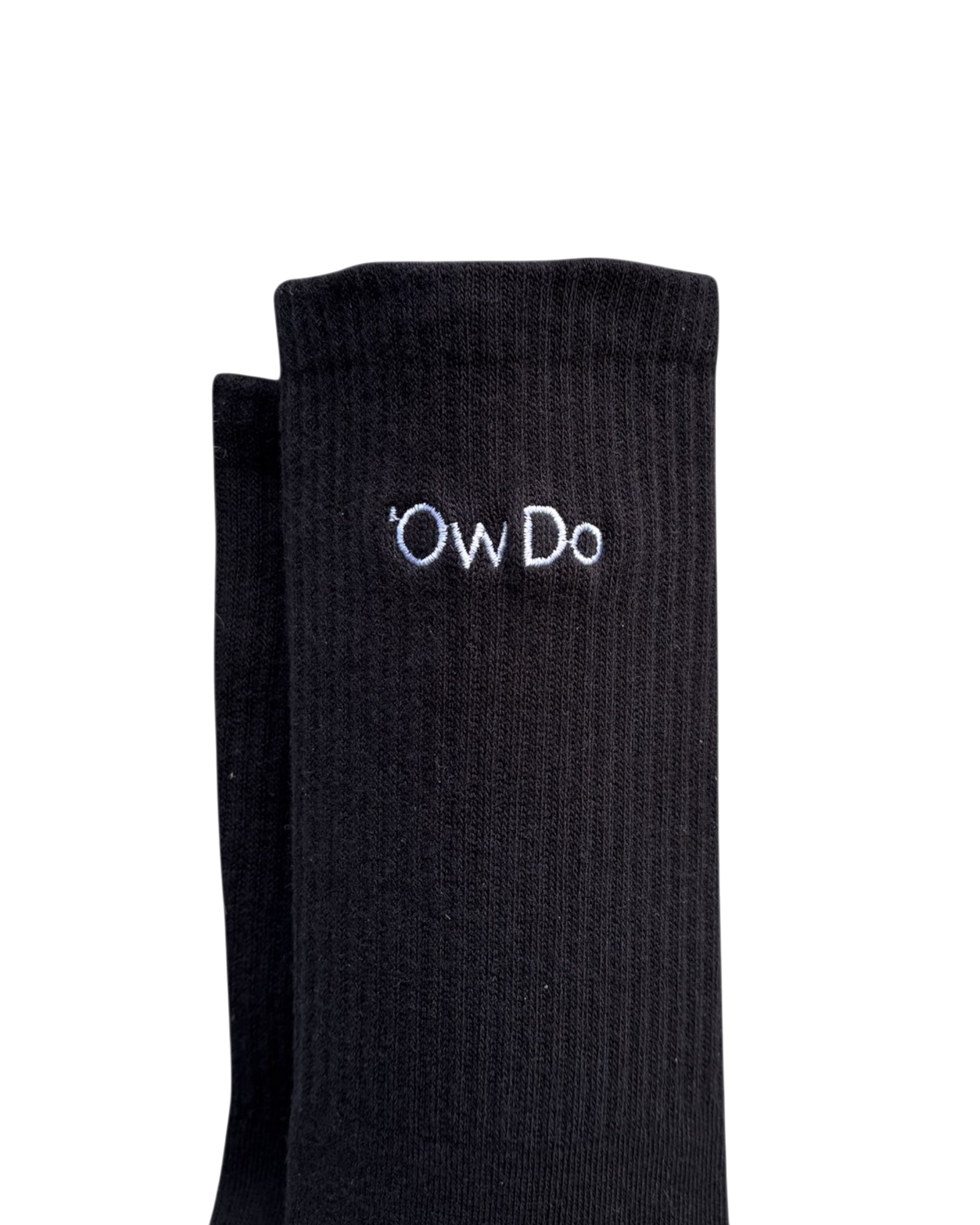 Yorkshire Ow Do Embroidered Crew Socks