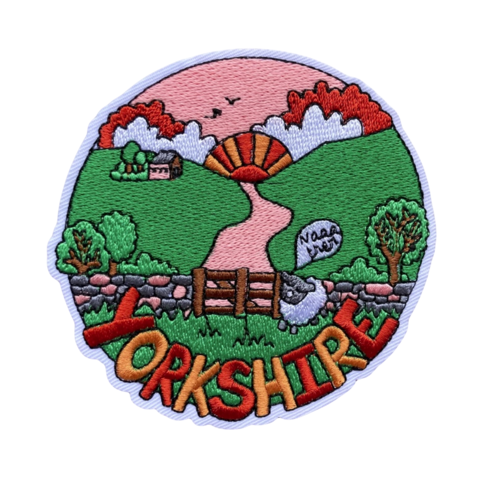 Yorkshire Iron / Sew on Patch