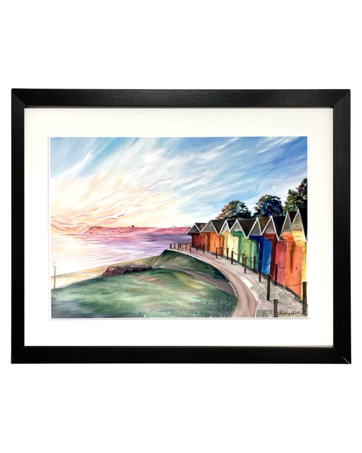Scarborough Beach North Yorkshire Print – Unframed Print