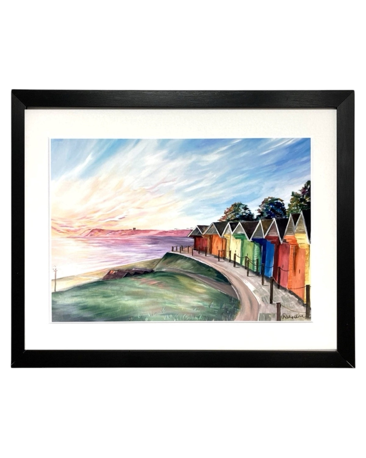 Scarborough Beach North Yorkshire Print