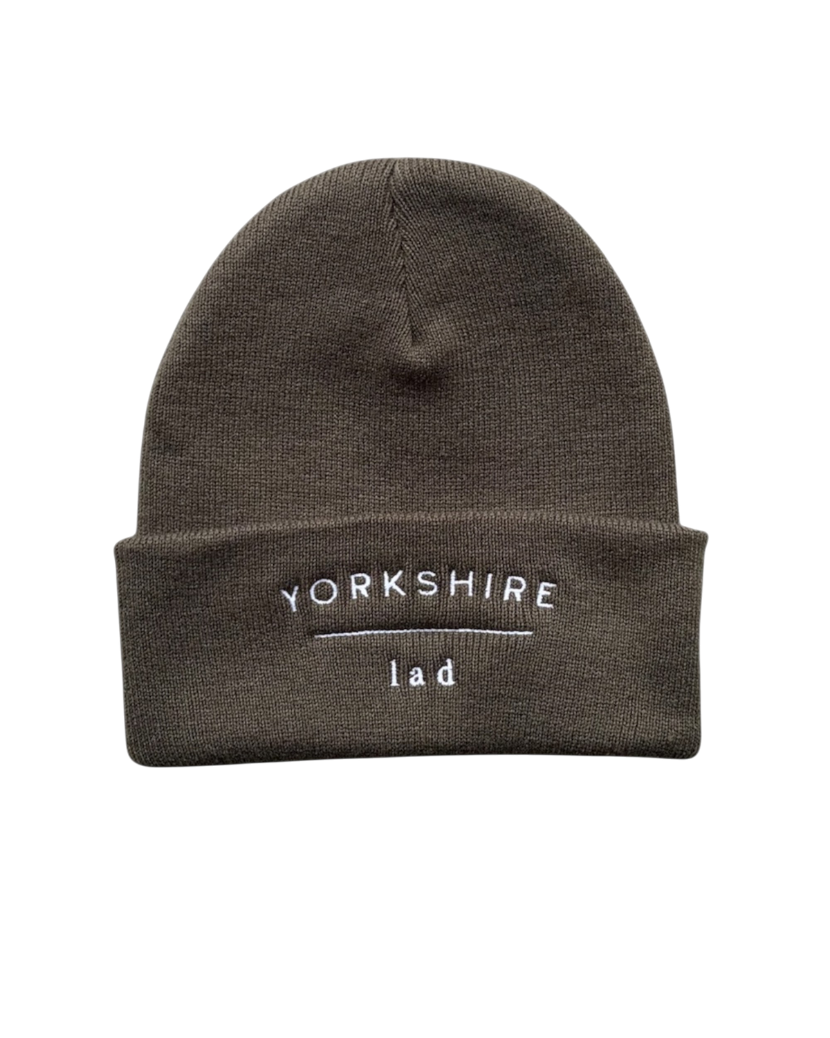 Yorkshire Lad Embroidered Beanie Hat