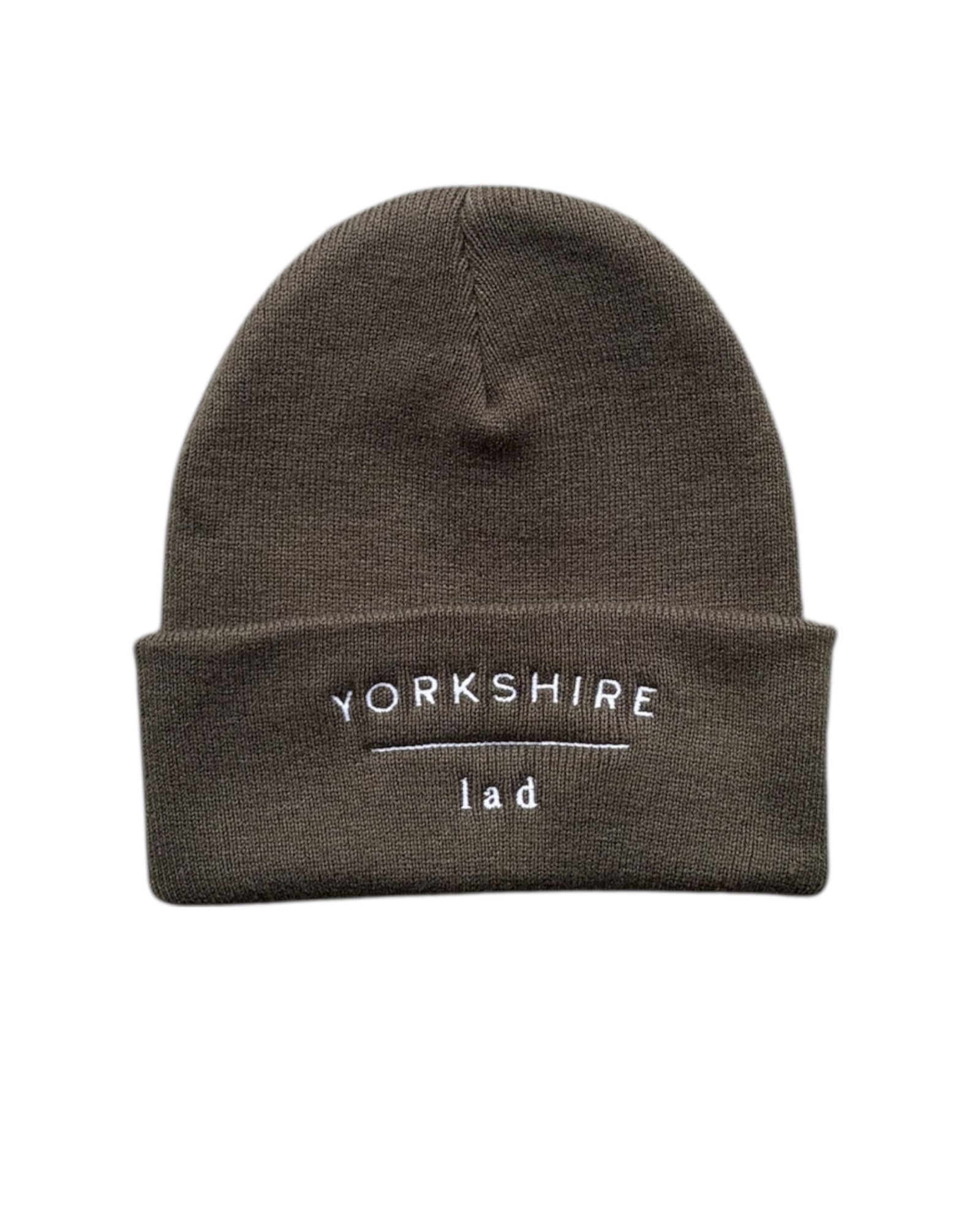 Yorkshire Lad Embroidered Beanie Hat - One Size - 3 Colours