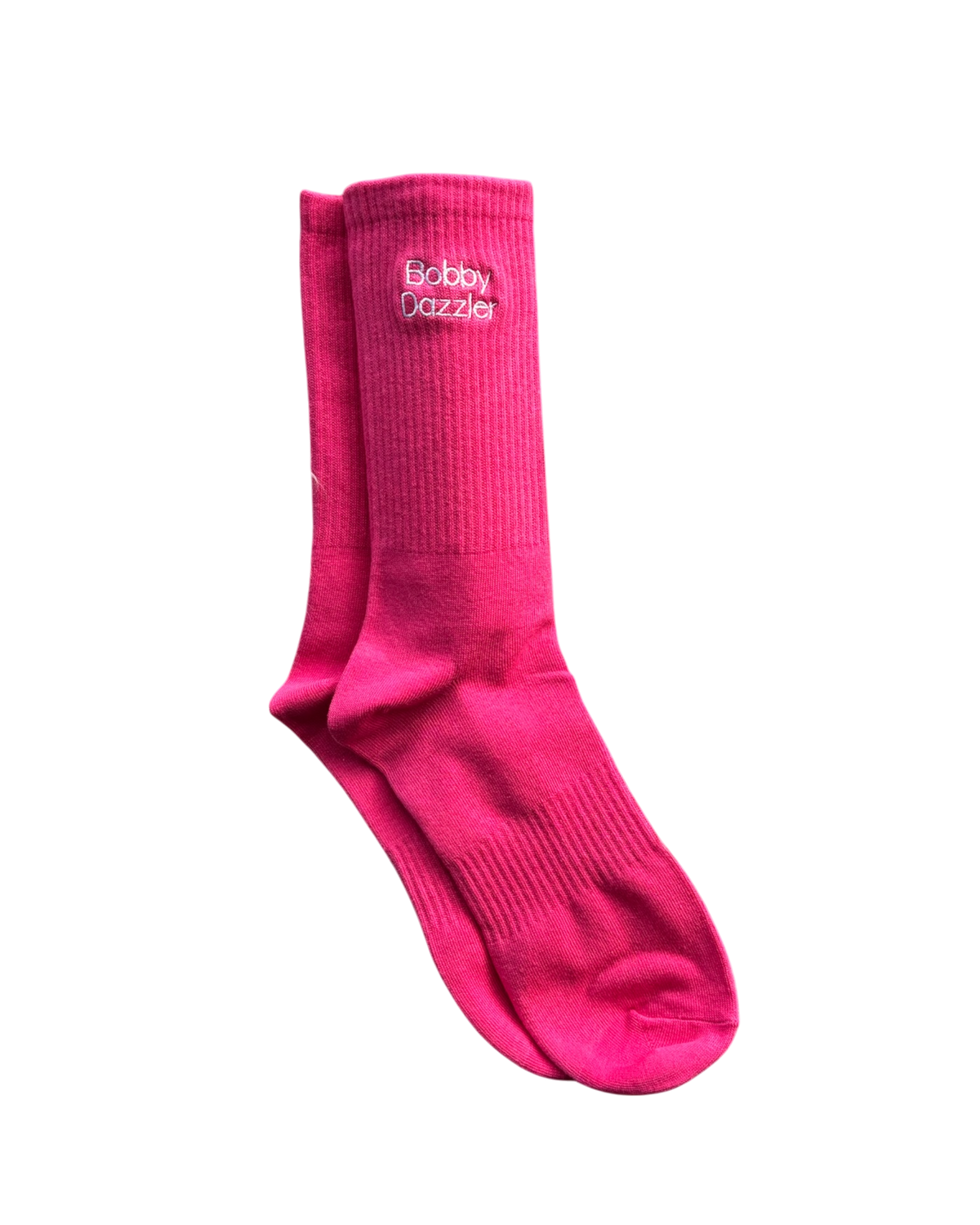 Bobby Dazzler Embroidered Crew Socks