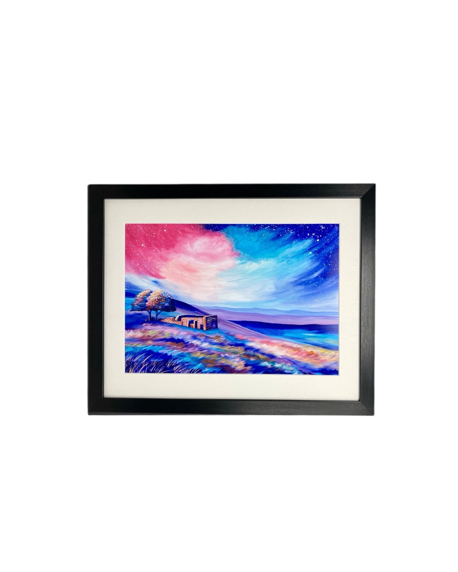 Yorkshire Bronte Top Withens Haworth Framed print