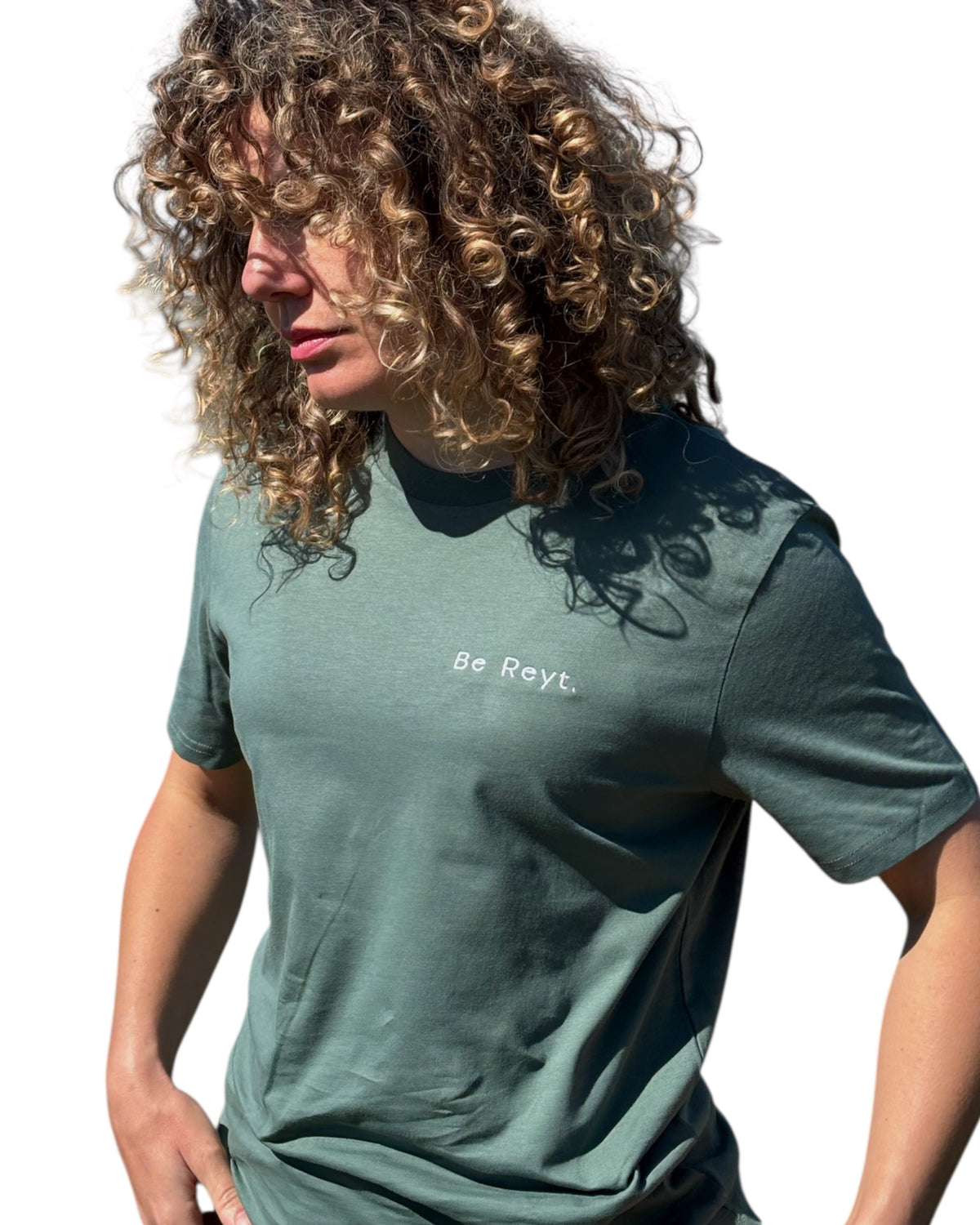 Be Reyt Yorkshire Embroidered Organic Cotton T-Shirt