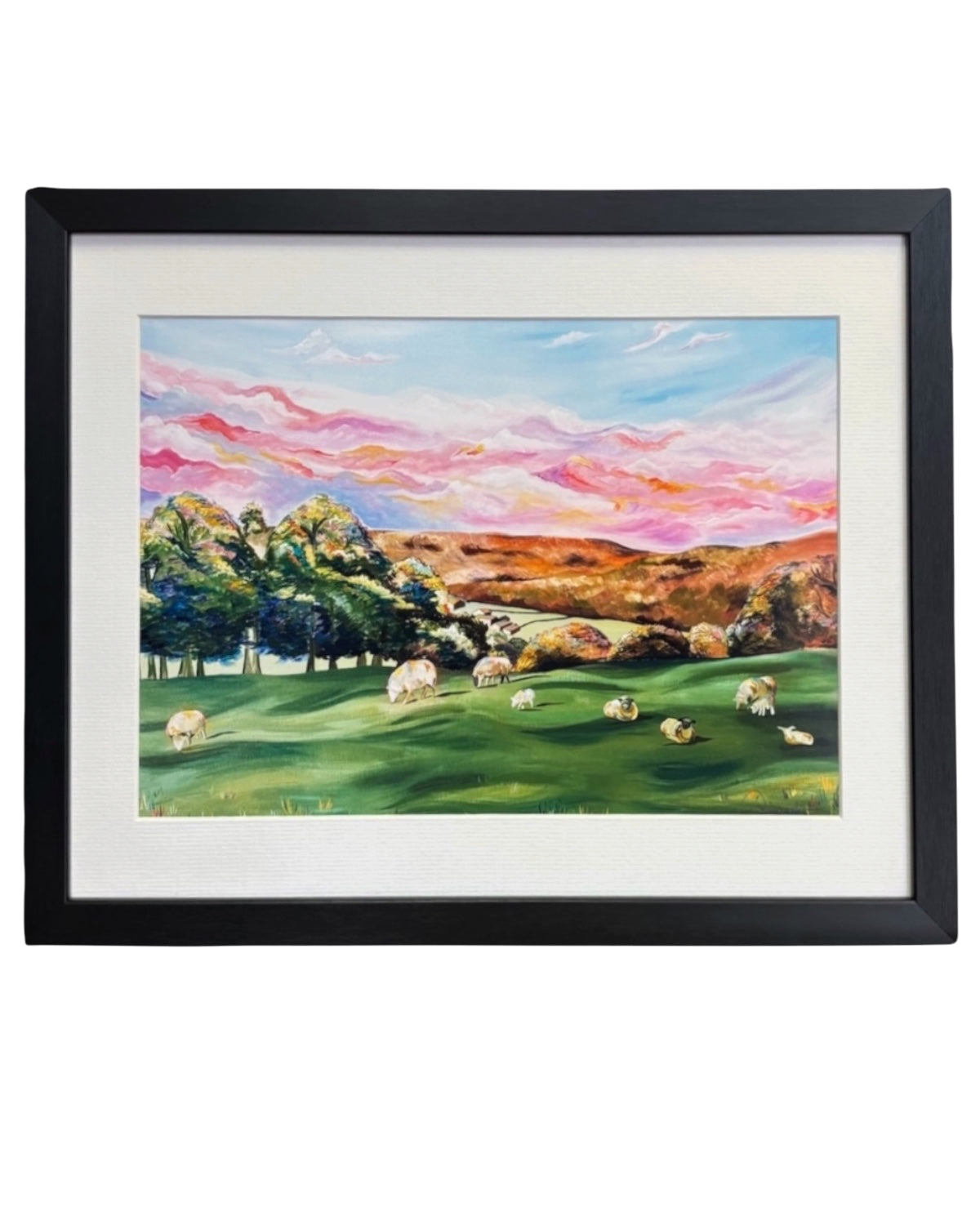 Swaledale Painting Framed Print – Unframed Print