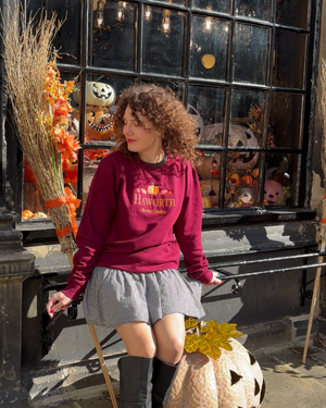 Haworth Yorkshire Autumn Embroidered Sweatshirt