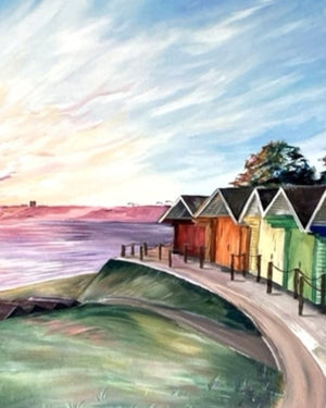 Scarborough Beach North Yorkshire Print