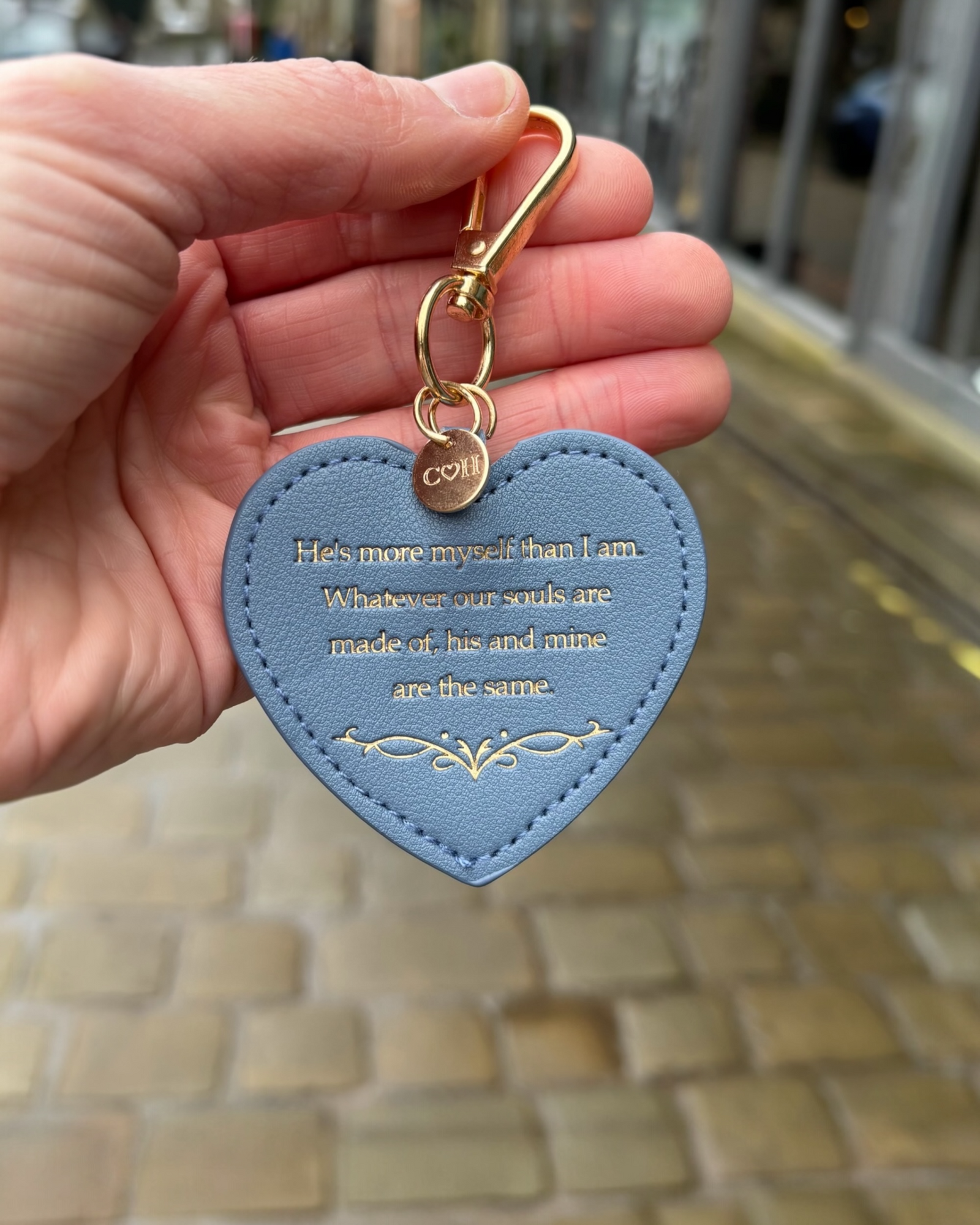 Wuthering Heights Bronte Keyring