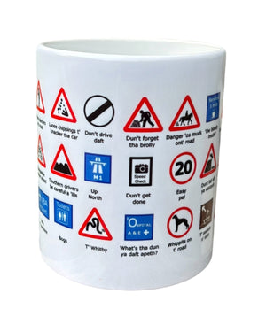 Yorkshire Highway Code Mug