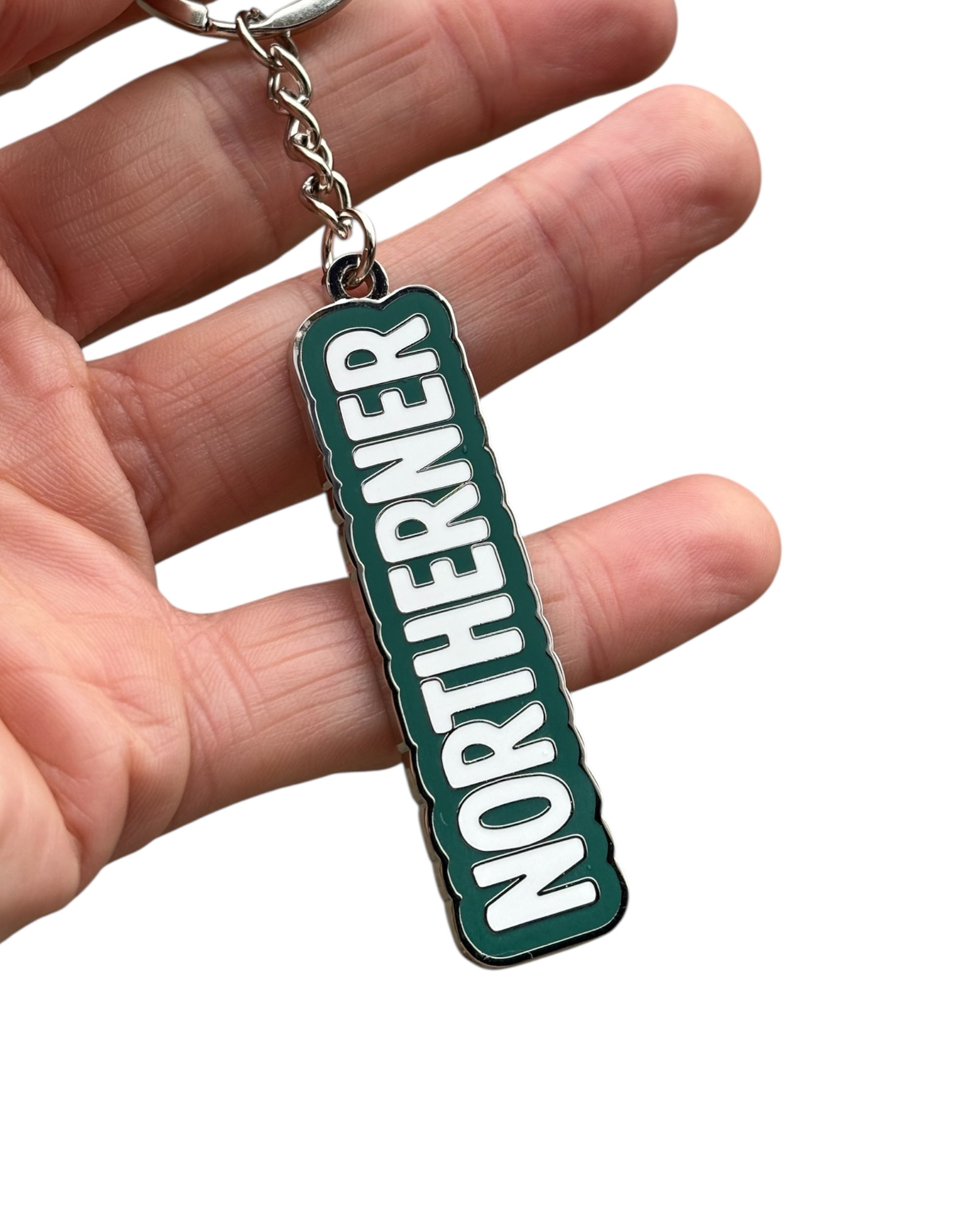 Northerner Enamel Keyring / Keychain