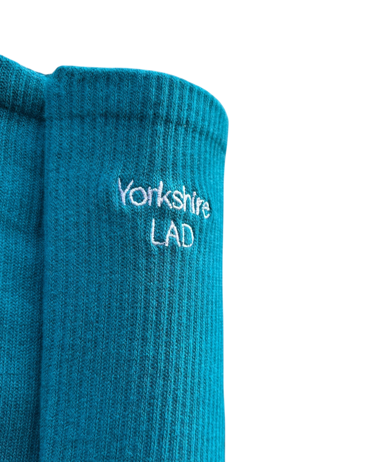 Yorkshire Lad Embroidered Crew Socks