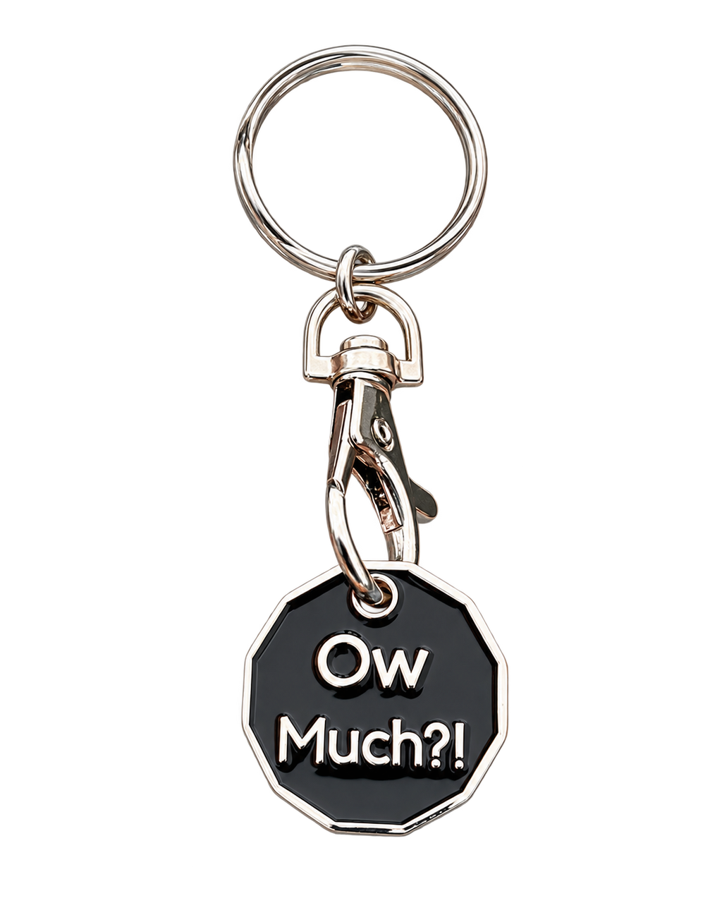 Yorkshire Dialect Ow' Much Metal Trolley Token