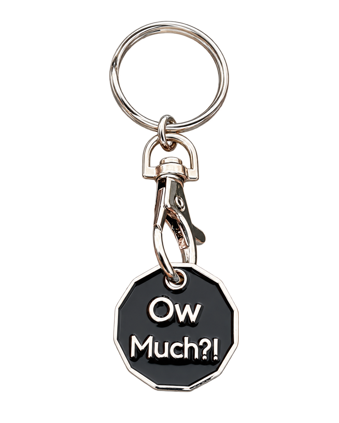 Yorkshire Dialect Ow' Much Metal Trolley Token