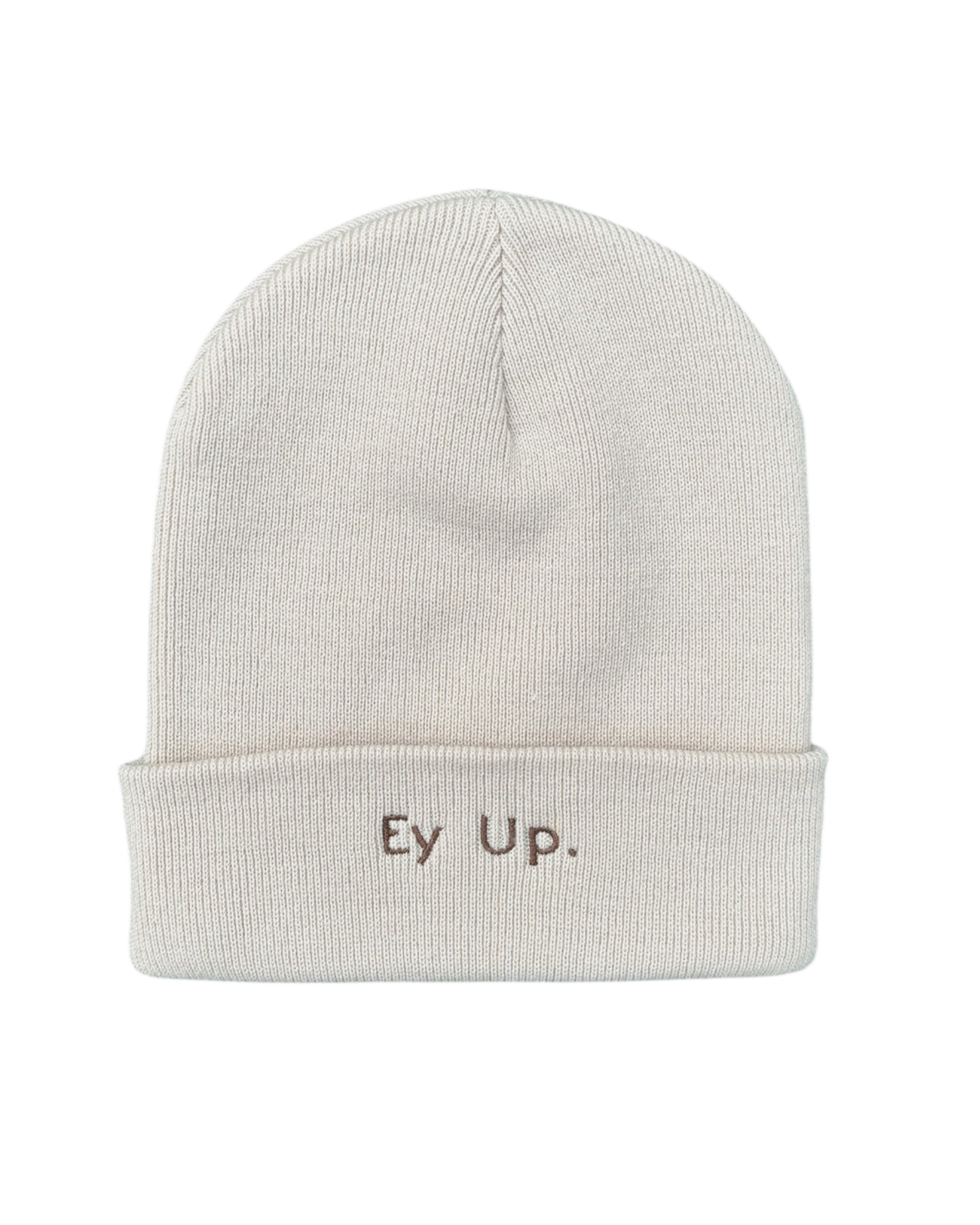 Yorkshire Ey Up Embroidered Beanie Hat - One Size - 3 Colours