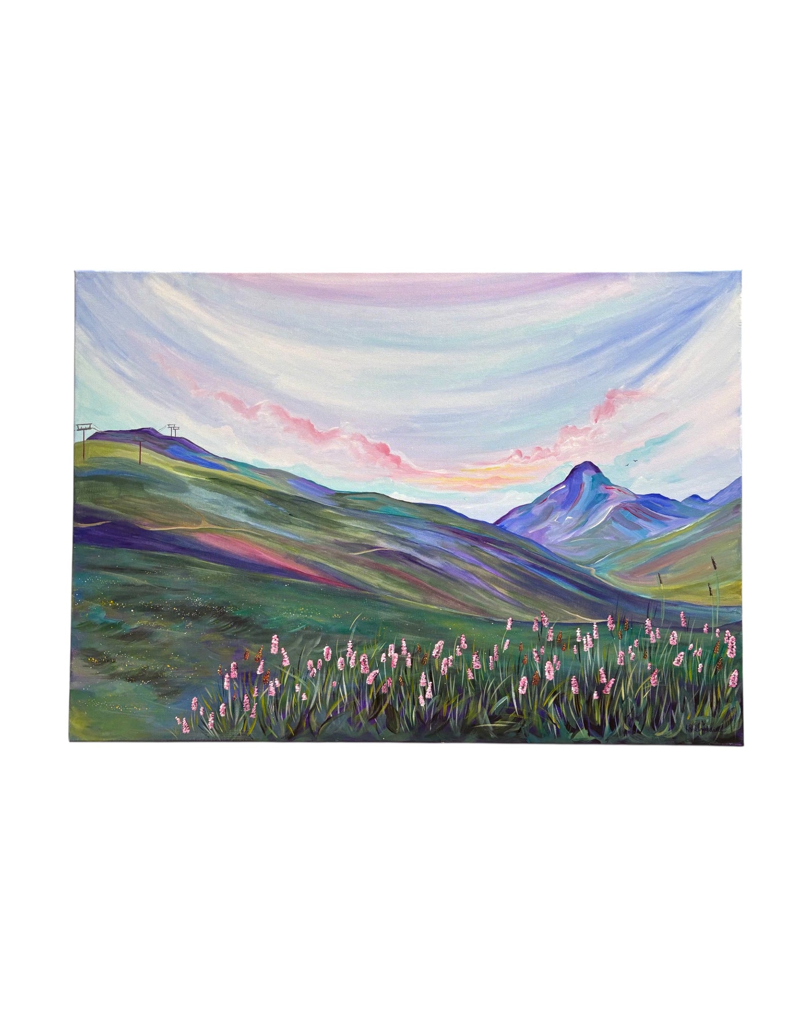 St Moritz Original Artwork Canvas