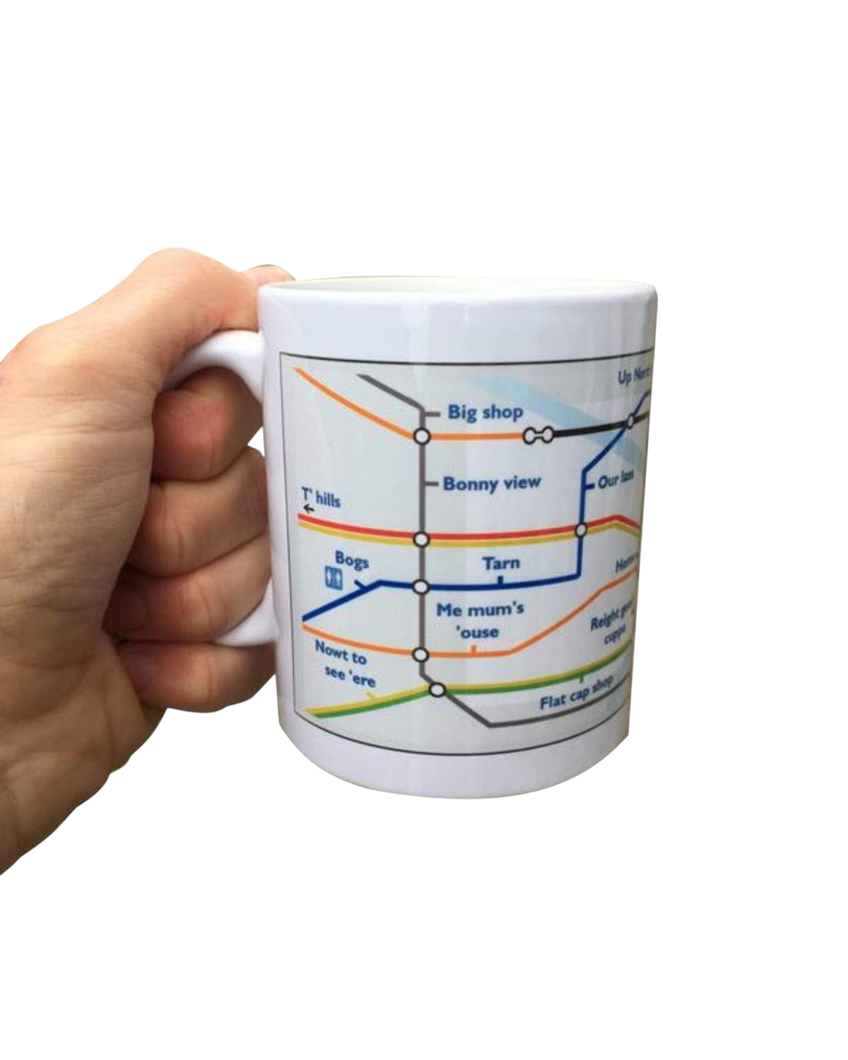 Yorkshire Tube Underground Mug – Mug in a Box