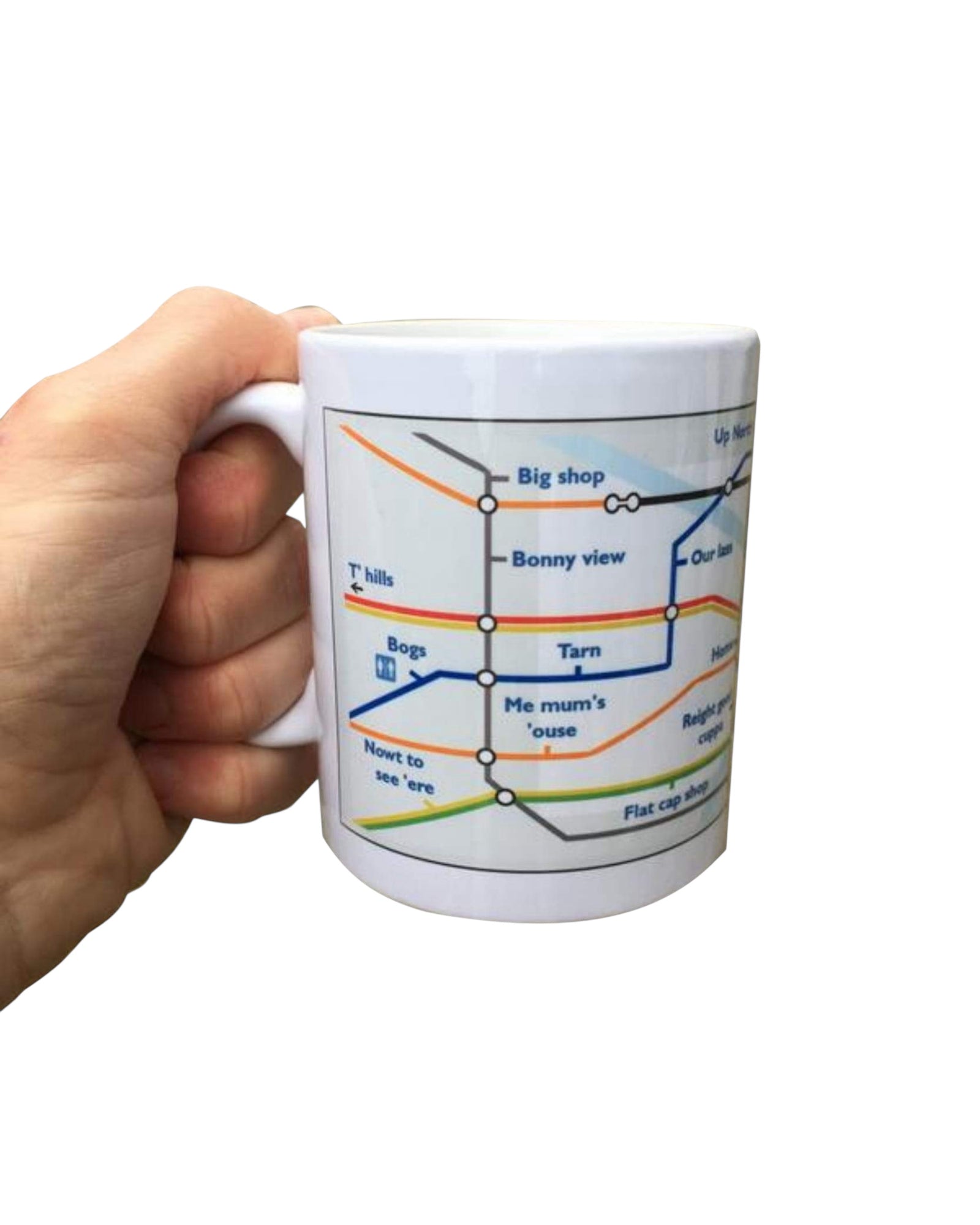 Yorkshire Tube Underground Mug