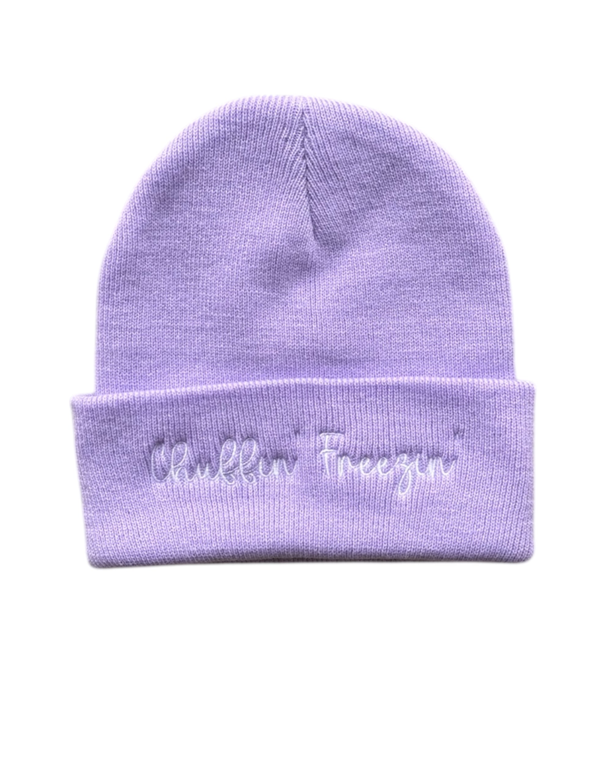 Chuffin' Freezin' Yorkshire Embroidered Beanie Hat - One Size - 3 Colours