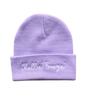 Chuffin' Freezin' Yorkshire Embroidered Beanie Hat - One Size - 3 Colours