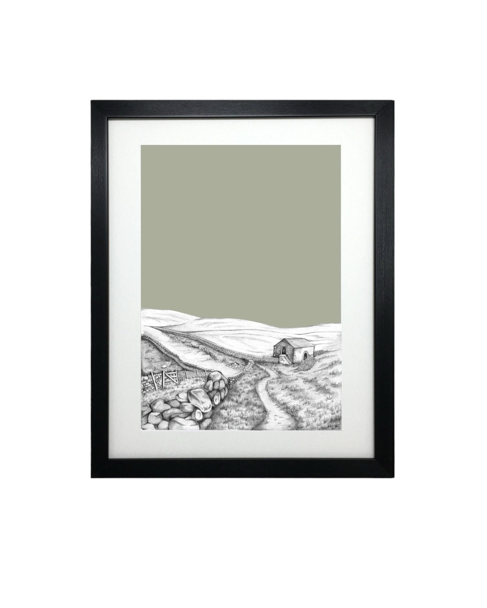 Yorkshire Dales Sketch Print