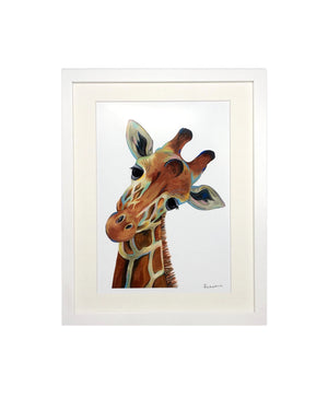 Colourful Giraffe Print