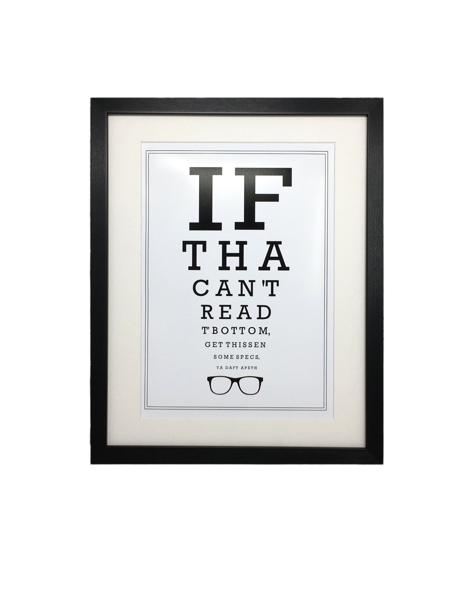 Yorkshire Optician Eyetest Print