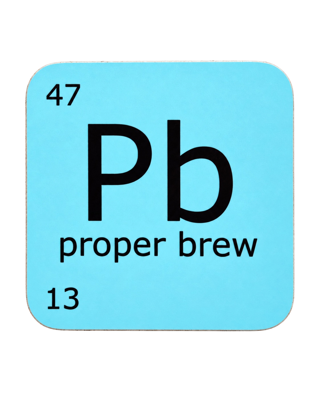 Yorkshire Proper Brew Drink Coaster