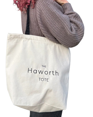 Haworth Yorkshire Zip Canvas Embroidered Tote Bag