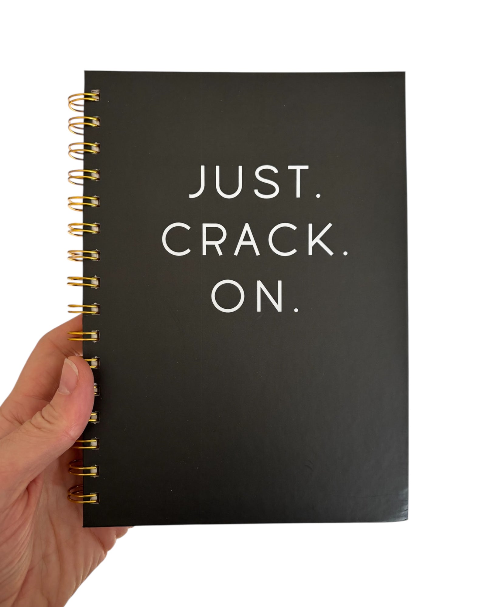 Just Crack On Yorkshire Notebook A5
